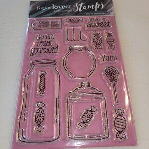Hunkydory For the Love of Stamps You're So Sweet Candy Clear Stamps
